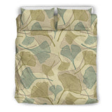 Ginkgo Leaves Design Pattern Bedding Set