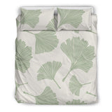 Ginkgo Leaves Pattern Bedding Set