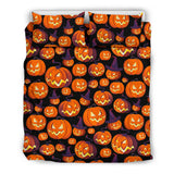 Halloween Pumpkin Pattern Bedding Set
