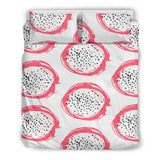 Hand Drawn Dragon Fruit Bedding Set