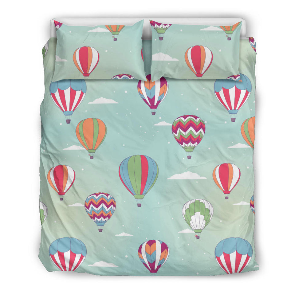 Hot Air Balloon Design Pattern Bedding Set