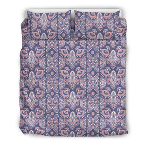 Indian Batik Style Pattern Bedding Set