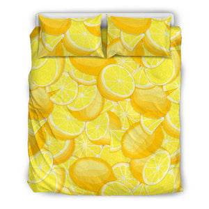 Lemon Pattern Bedding Set