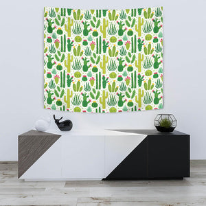 Cactus Pattern Wall Tapestry