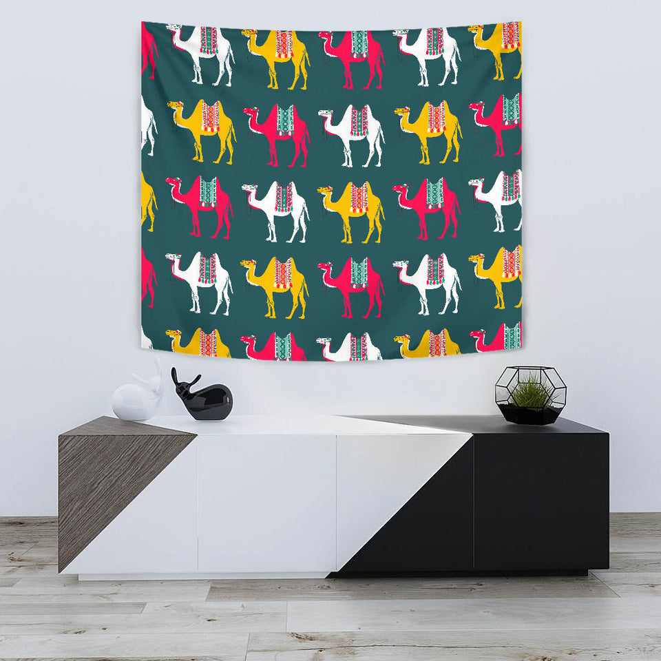 Camel Pattern Wall Tapestry