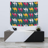 Camel Pattern Wall Tapestry