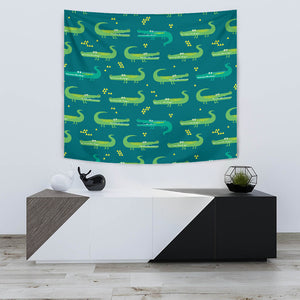 Crocodile Pattern Wall Tapestry