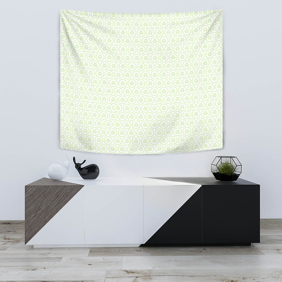 Cucumber Pattern Background Wall Tapestry