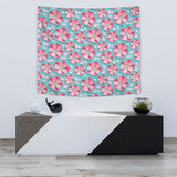 3D Sakura Cherry Blossom Pattern Wall Tapestry