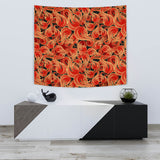 Fire Flame Pattern Wall Tapestry