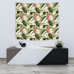 Heliconia Pattern Wall Tapestry
