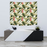 Heliconia Pattern Wall Tapestry