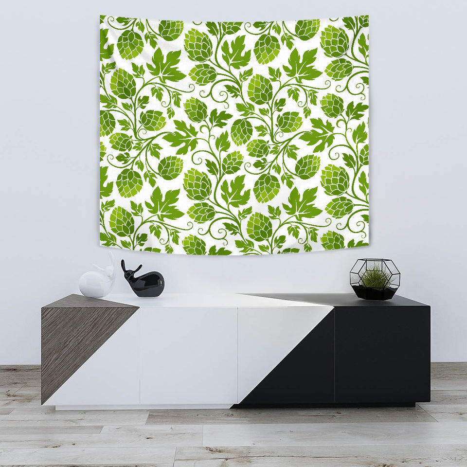 Hop Design Pattern Wall Tapestry