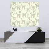 Little Young Goat Pattern Wall Tapestry