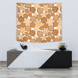 Various Cookie Pattern Wall Tapestry