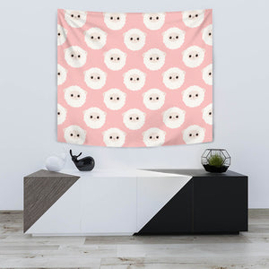 Cute Sheep Pattern Wall Tapestry