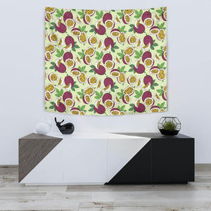 Passion Fruit Pattern Wall Tapestry