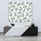 Peacock Feather Pattern Wall Tapestry