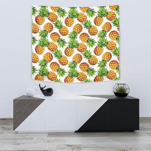 Pineapples Design Pattern Wall Tapestry