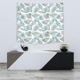 Shell Polynesian Tribal  Wall Tapestry
