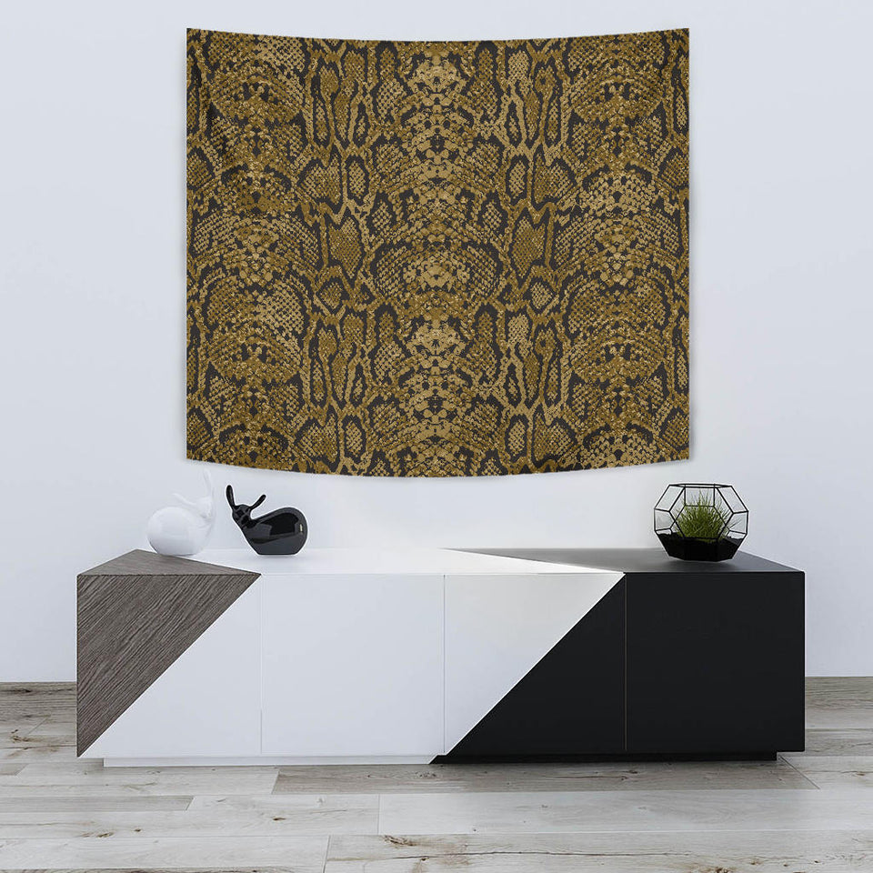 Snake Skin Pattern Wall Tapestry