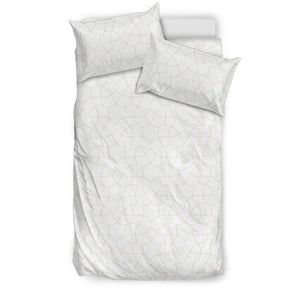 Arabic White Pattern  Bedding Set