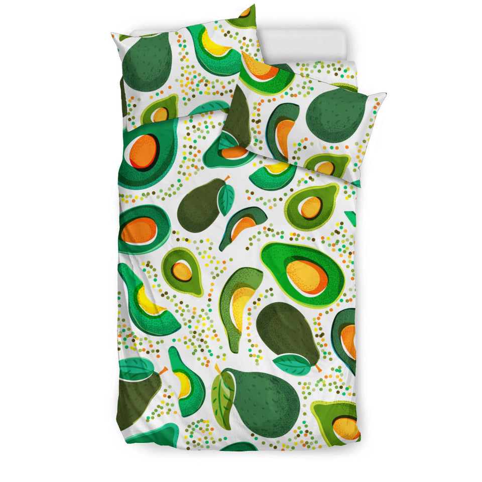 Avocado Design Pattern  Bedding Set
