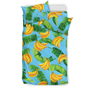 Banana Leaves Banana Design Pattern  Bedding Set