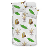 Color Hand Drawn Cocoa Pattern  Bedding Set