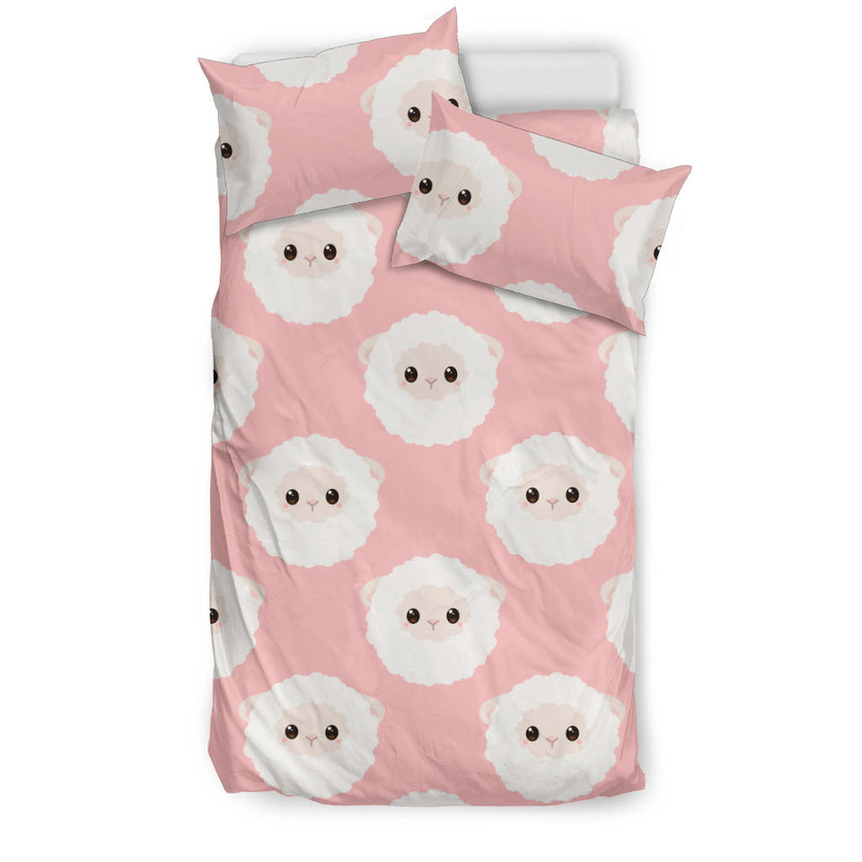 Cute Sheep Pattern Bedding Set