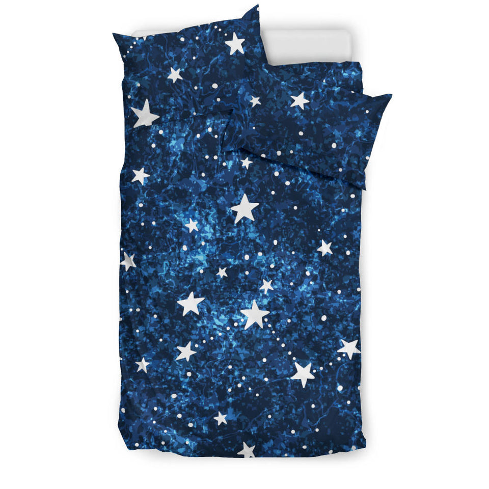 Night Sky Star Pattern Bedding Set