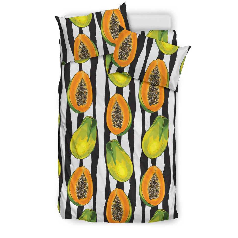 Papaya Design Pattern Bedding Set