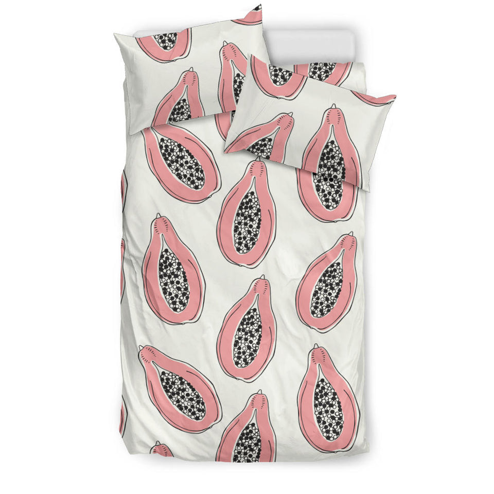 Papaya Pattern Bedding Set