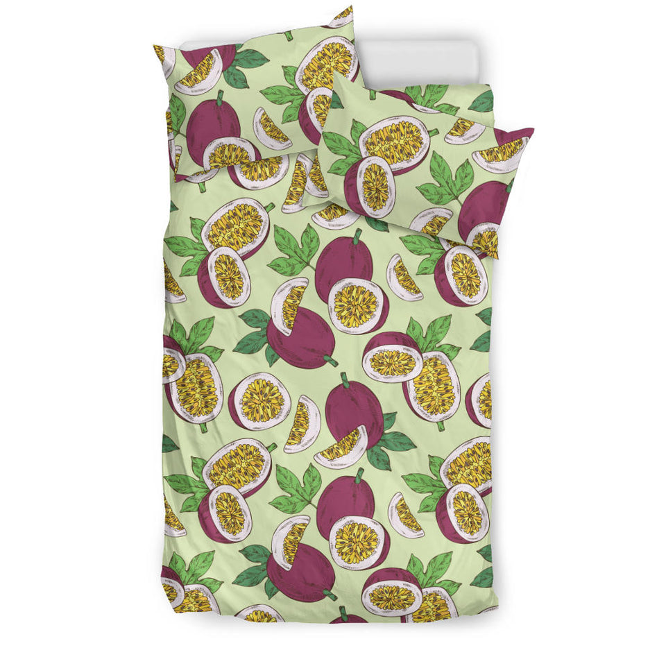 Passion Fruit Pattern Bedding Set