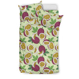 Passion Fruit Pattern Bedding Set
