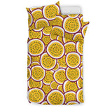 Passion Fruits Slice Pattern Bedding Set