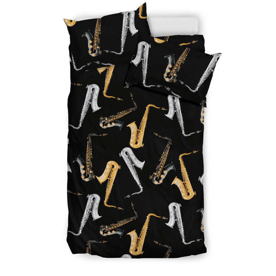 Saxophone Design Pattern Bedding Set