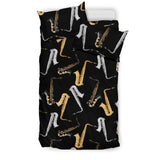 Saxophone Design Pattern Bedding Set