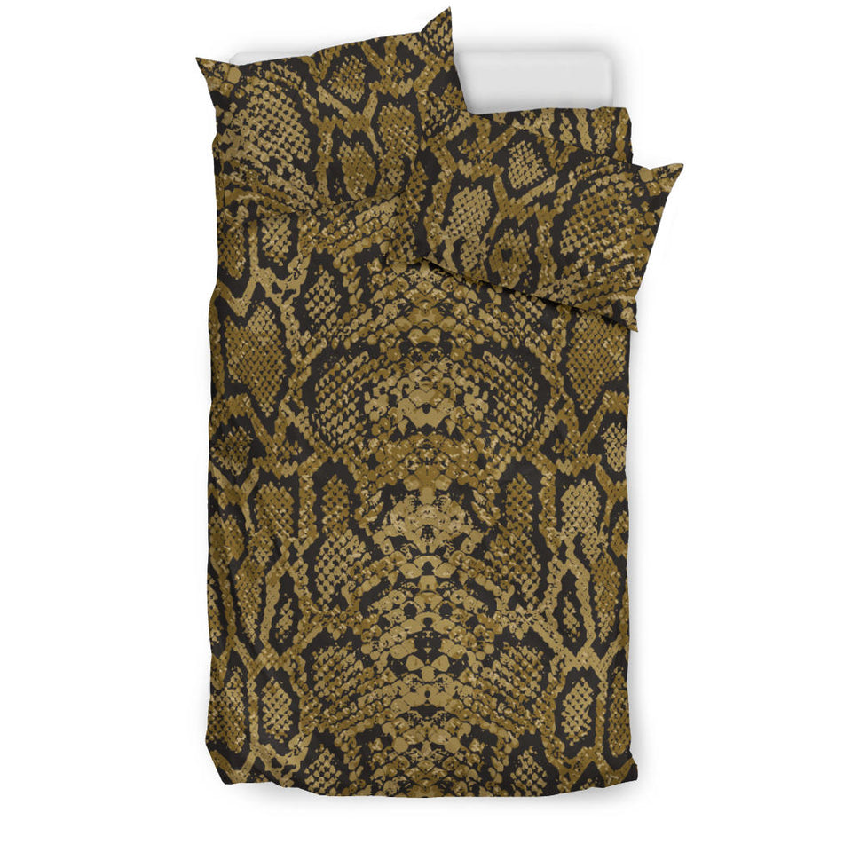 Snake Skin Pattern Bedding Set