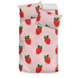 Strawberry Beautiful Pattern Bedding Set