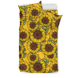Sunflower Pattern Bedding Set