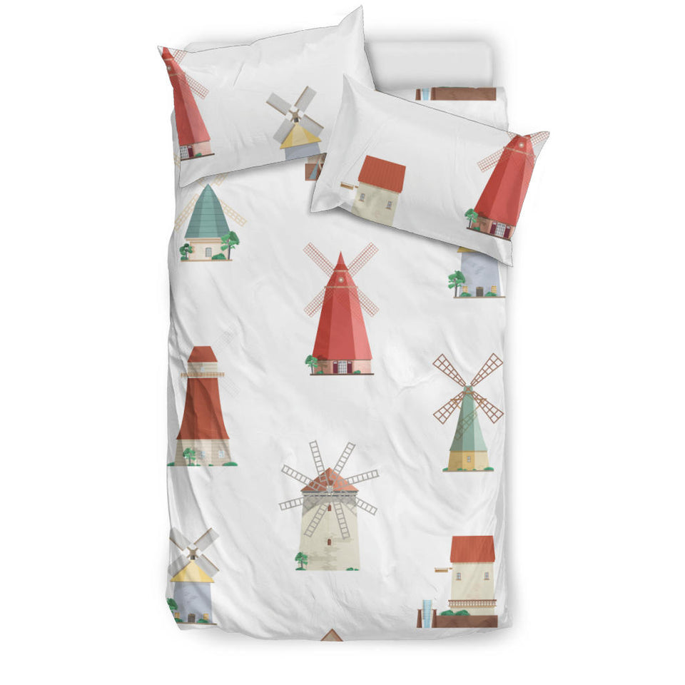 Windmill Design Pattern Bedding Set