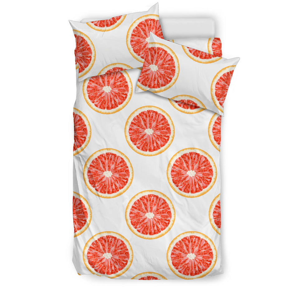 Grapefruit Pattern Bedding Set