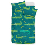 Crocodile Pattern Bedding Set