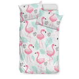 Cute Flamingo Pattern Bedding Set