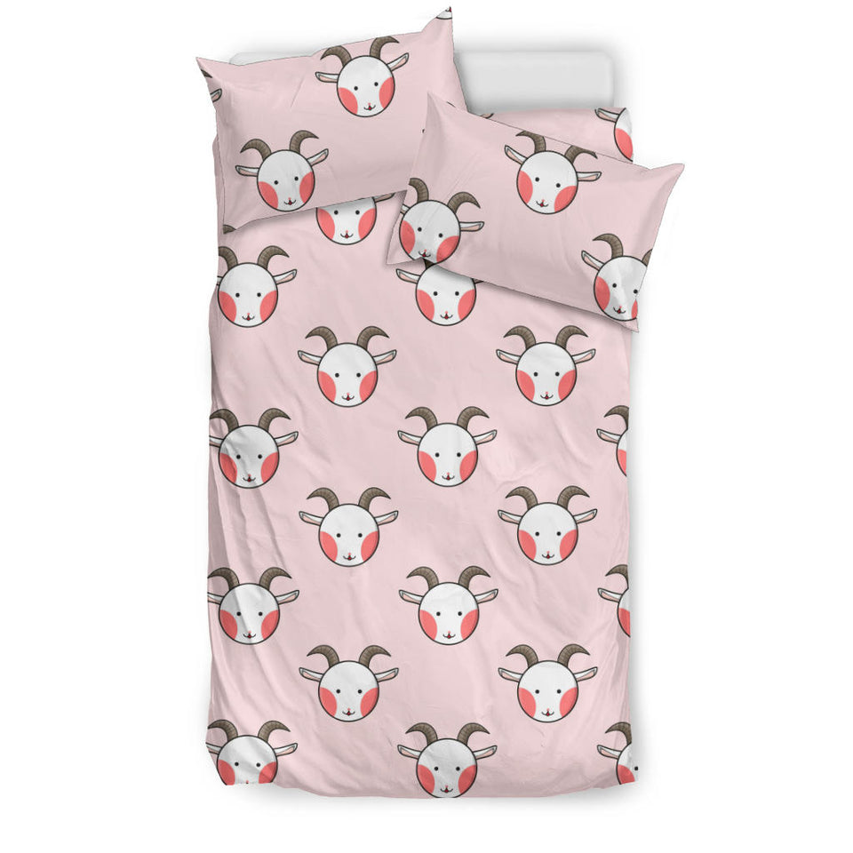 Cute Goat Pattern Bedding Set