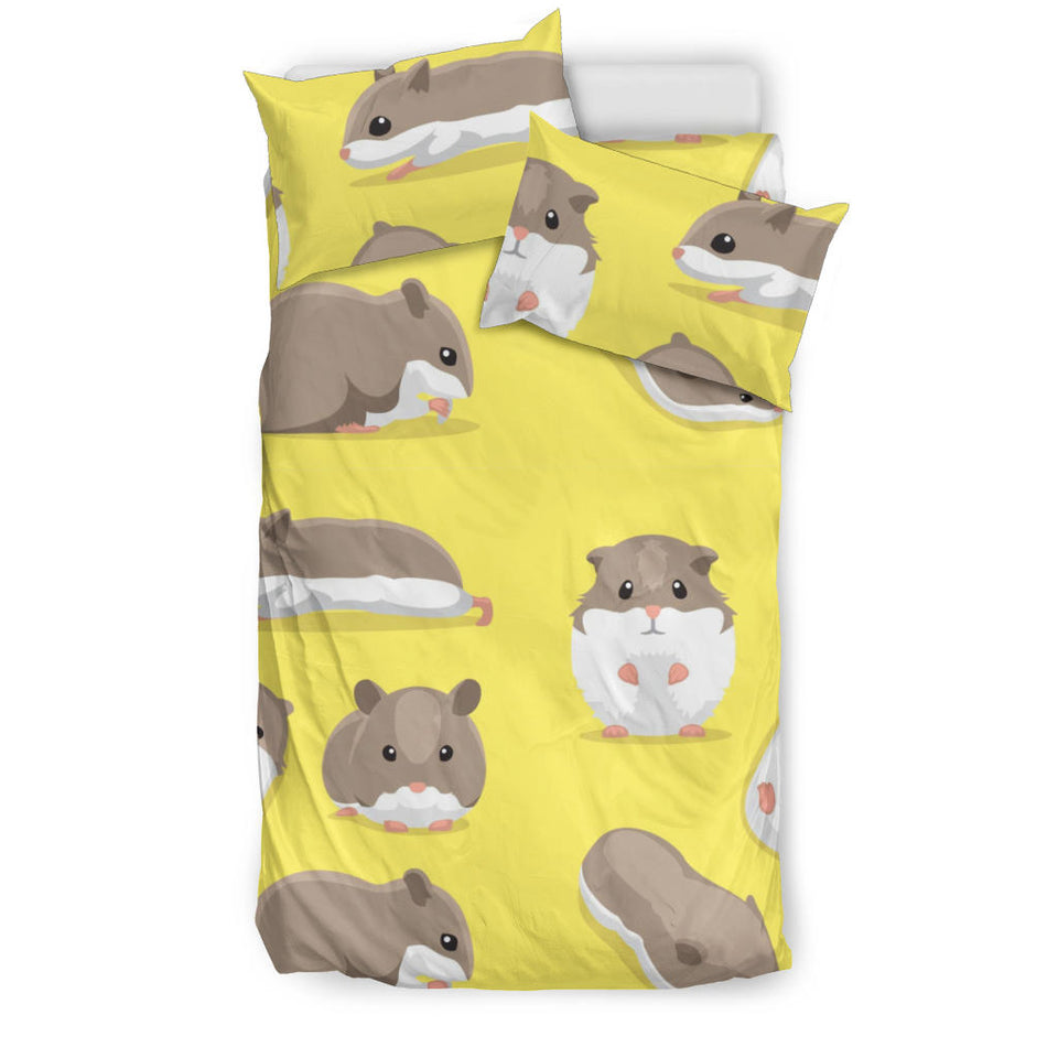 Cute Hamster Pattern Bedding Set