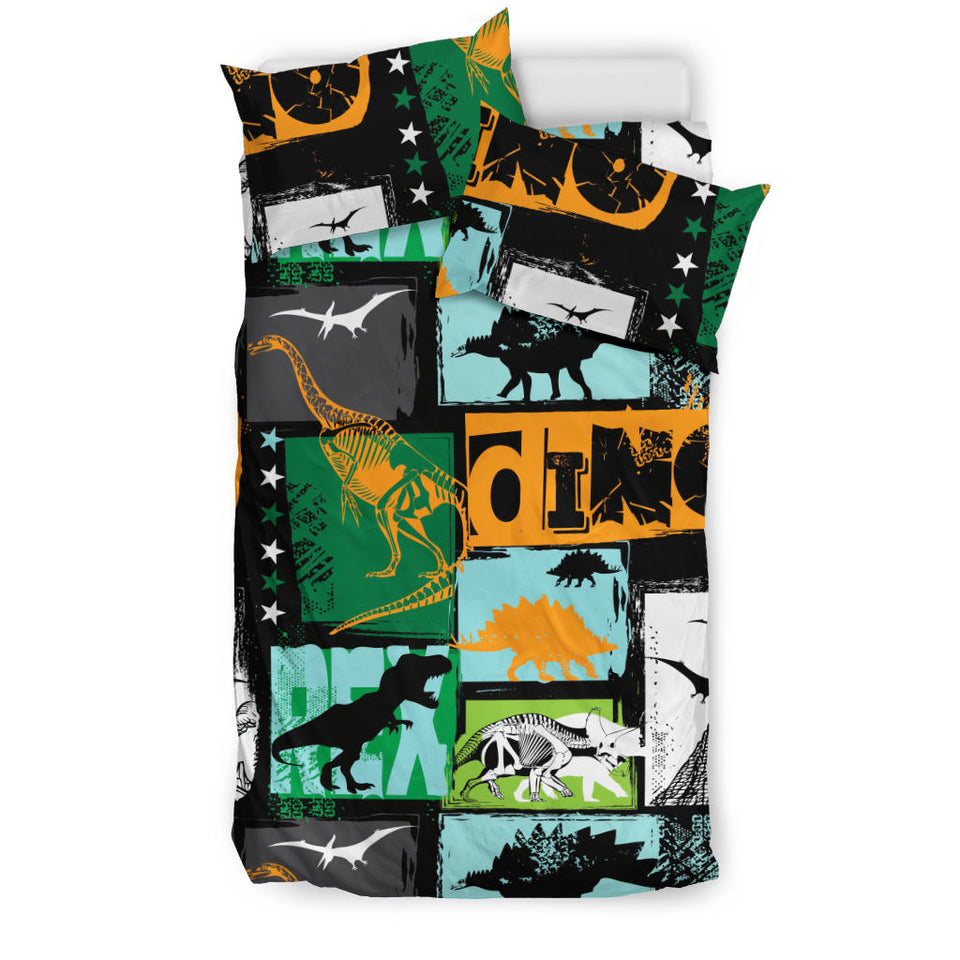 Dinosaurs Print Pattern Bedding Set