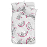 Dragon Fruit Pattern Bedding Set