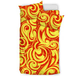 Fire Flame Design Pattern Bedding Set